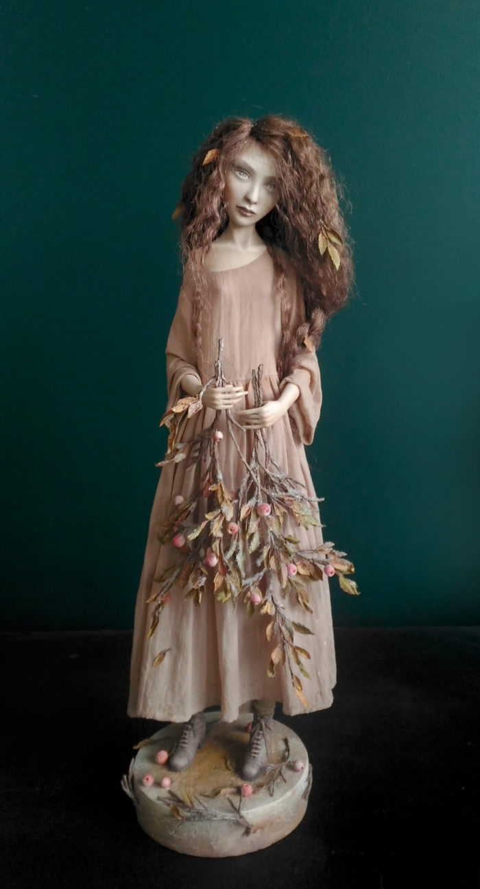 Autumn. Insomnia — art doll by Anna Zueva