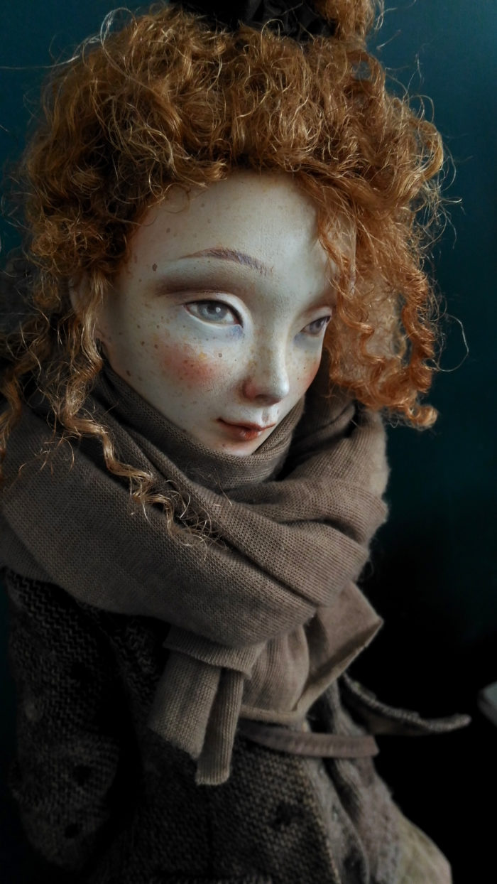 Lera. Nameday - art doll by Anna Zueva
