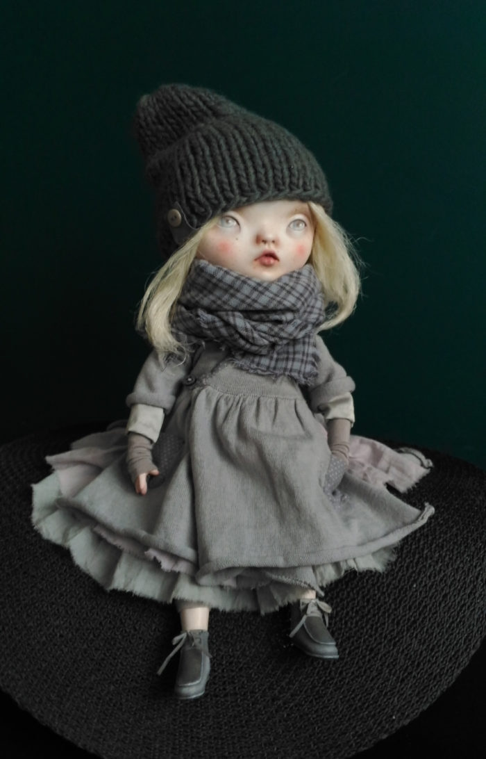 Bronislava - art doll by Anna Zueva