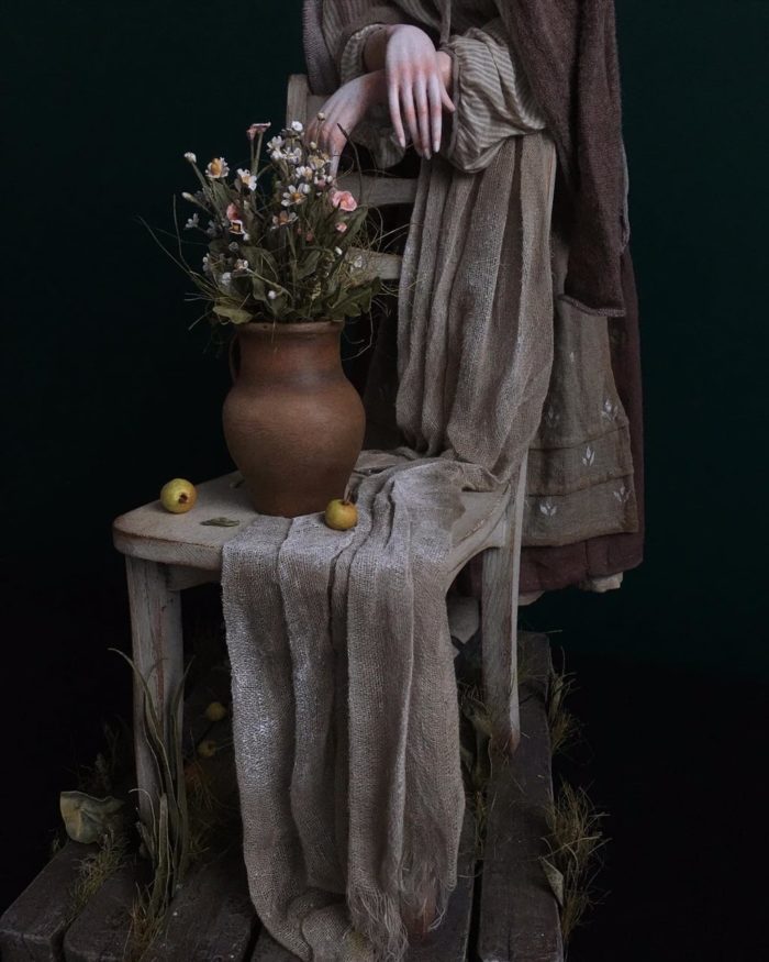 Ula - art doll by Anna Zueva