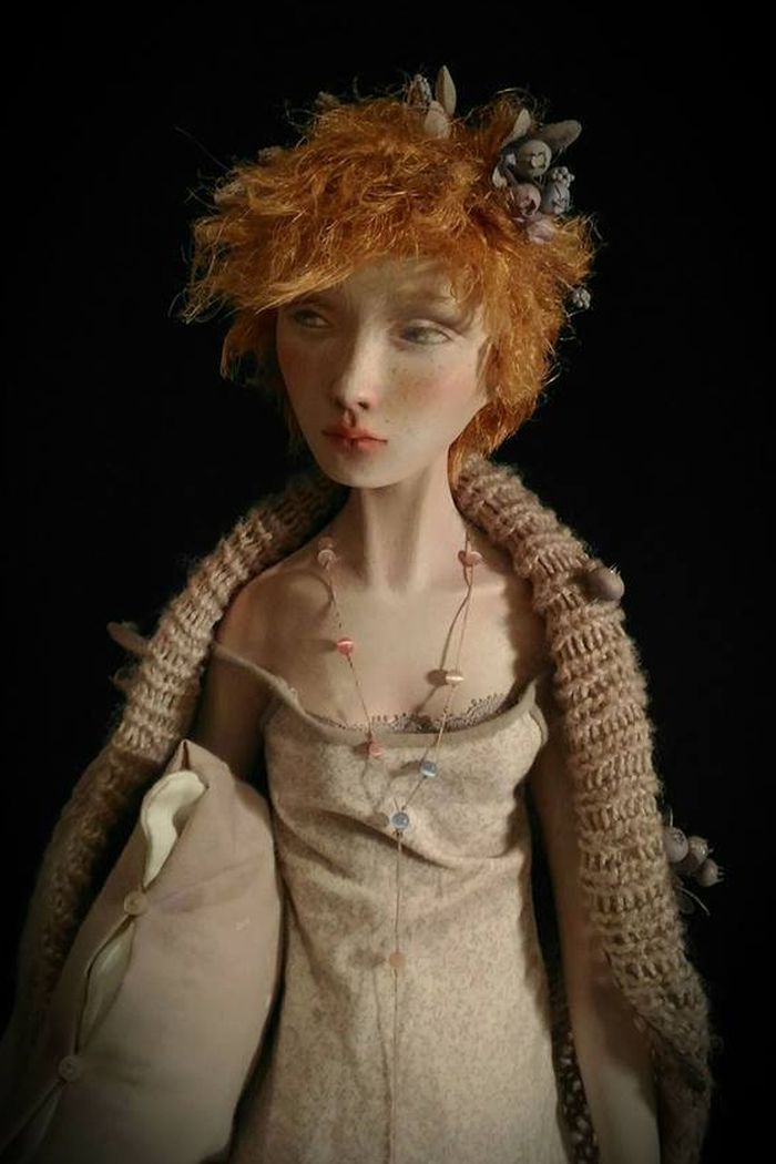 Tanya - art doll by Anna Zueva