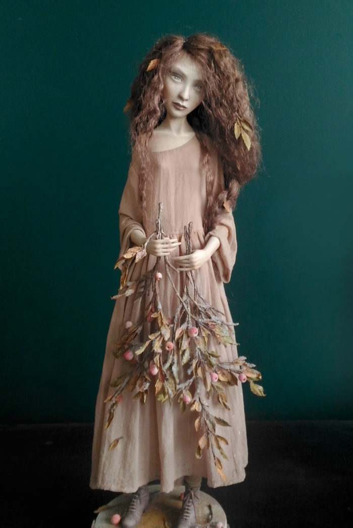 Autumn. Insomnia — art doll by Anna Zueva