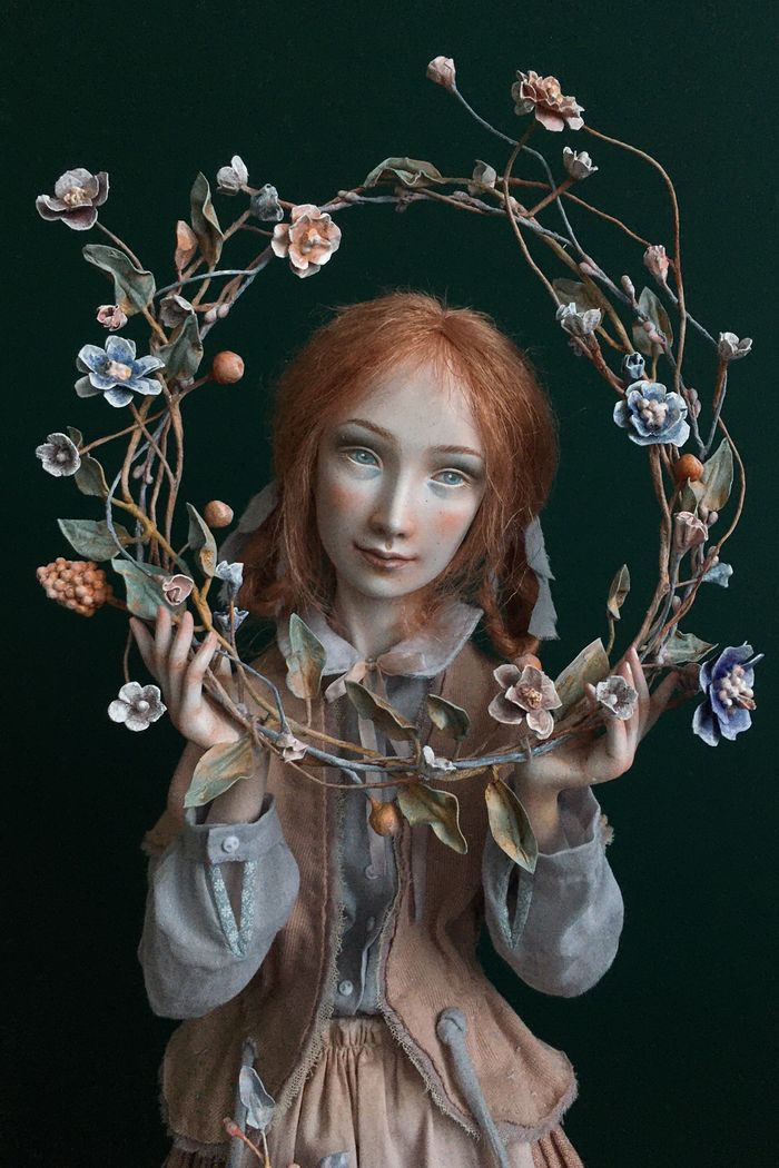 Ida - art doll by Anna Zueva