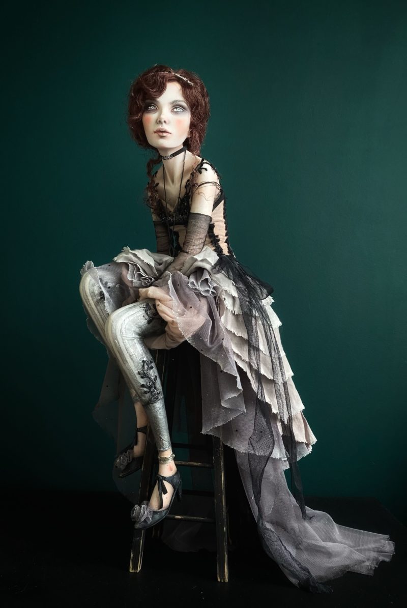 Jeanne - art doll by Anna Zueva