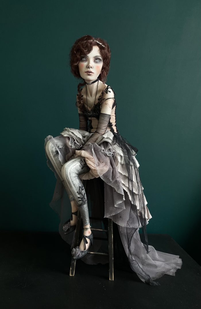 Jeanne - art doll by Anna Zueva
