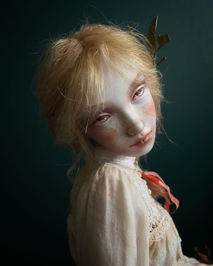 Olga - art doll by Anna Zueva