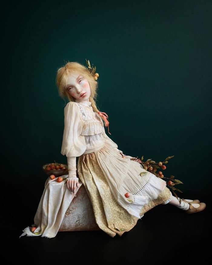 Olga - art doll by Anna Zueva