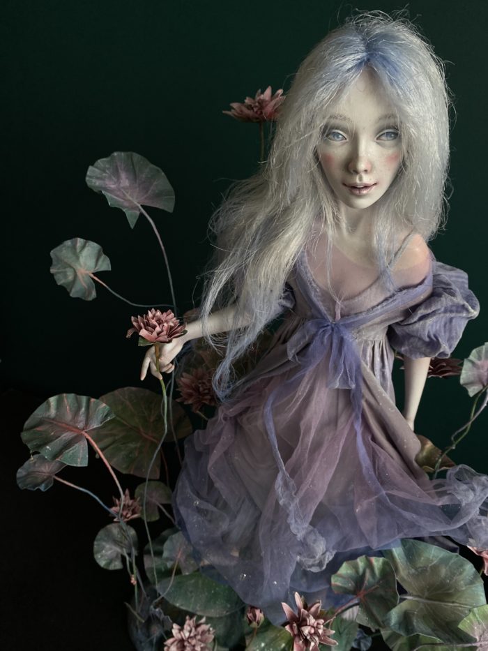 Anna's Dreams - art doll by Anna Zueva
